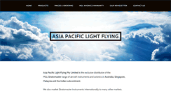 Desktop Screenshot of lightflying.com.au